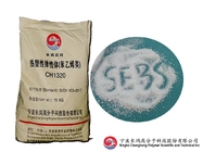 SEBS estireno etileno-butileno-estireno elastômero termoplástico Nature White Powder