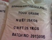 CAS 7681 57 4 pureza da categoria SMBS Na2S2O5 97% da tecnologia do pó de Metabisulfite do sódio