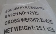 EC nenhuma pureza antioxidante do SO2 65% do marisco do Pyrosulfite do sódio 231-673-0 uma vida útil do ano