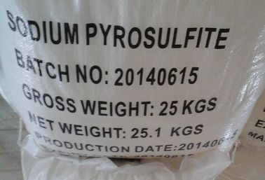 Preservativo da farinha do Pyrosulfite do sódio do produto comestível Na2S2O5/agente SMBS do descorante