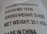 Pureza química CAS do SO2 65% do pó de Metabisulfite do sódio do couro da categoria da tecnologia 7681 57 4